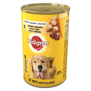 Lattina Gelatina con Pollo e Carote