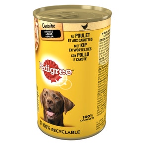 Lattina Straccetti in Salsa con Pollo e Verdure