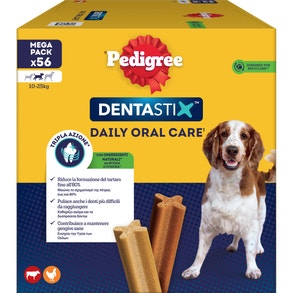 PED DENTASTIX MEDIUM MULTIPACK x56
