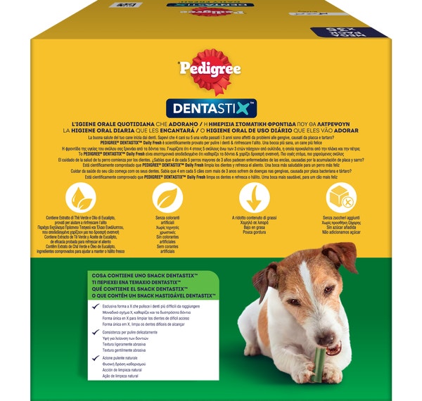 PED DENTASTIX FRESH SMALL MULTIPACK x35 BOP