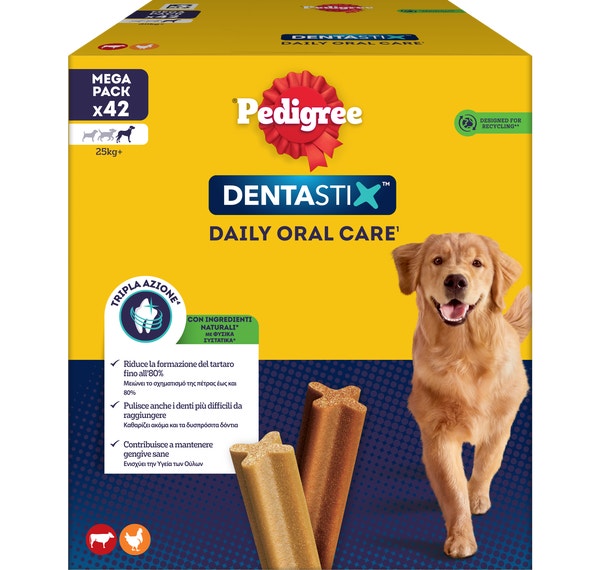 PED DENTASTIX LARGE MULTIPACK x42