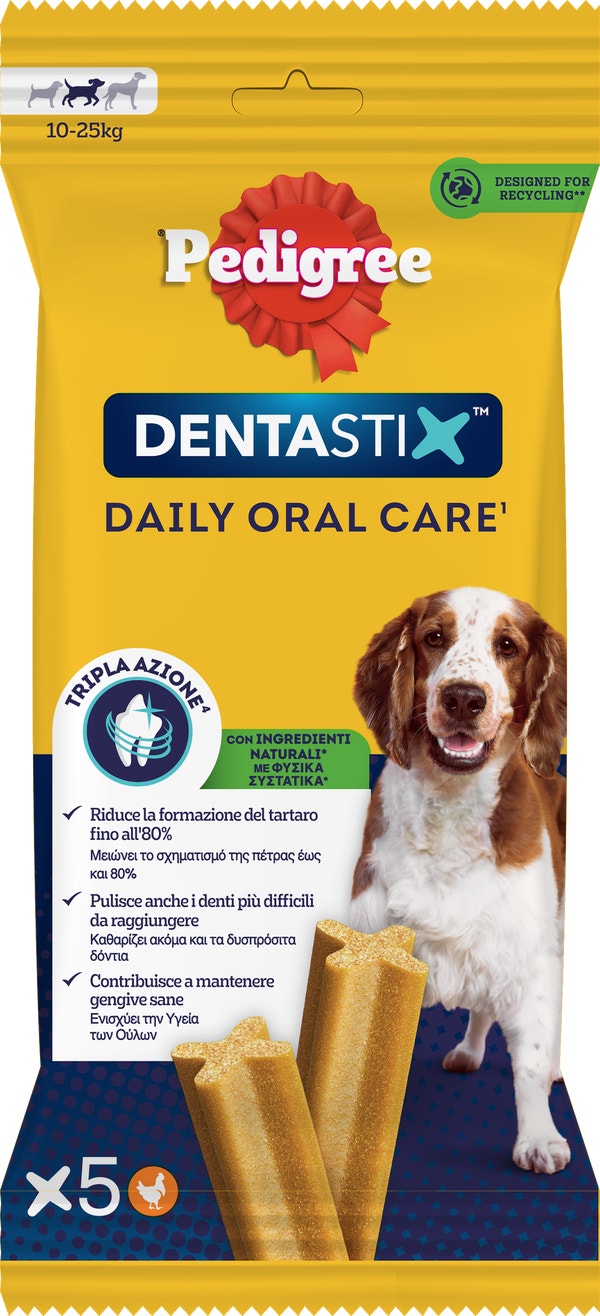 PED DENTASTIX SINGLE MEDIUM x5 128g - FOP