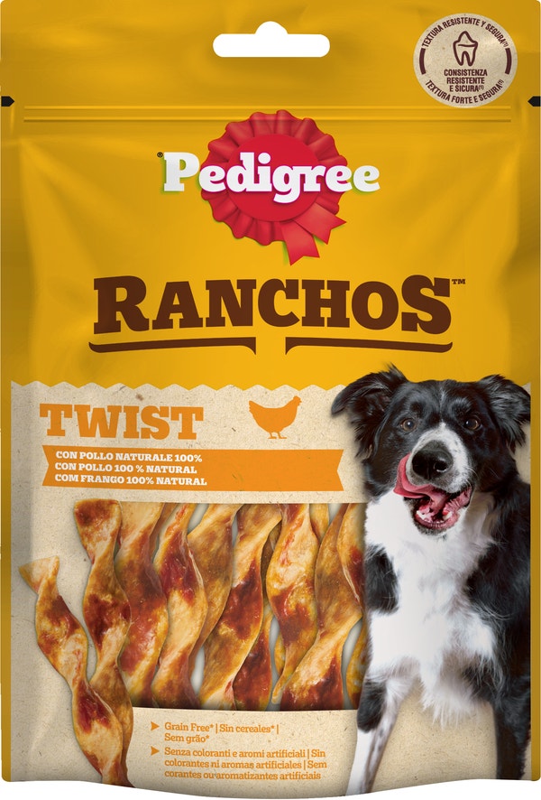 PED RANCHOS TWIST POLLO 12x60g